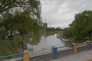 Hallaron un cadáver flotando en el arroyo Ludueña