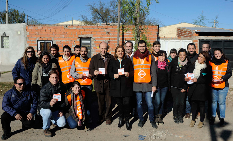 Villa Moreno fue centro de una jornada colectiva de prevención de dengue