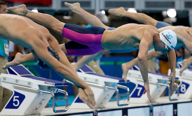 Tras una buena presentación en los 200 metros, Federico Grabich no logró meterse en las semis