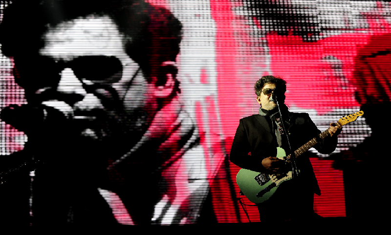 Andrés Calamaro brilló en el Personal Fest