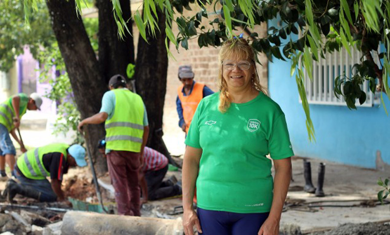 El barrio Irigoyen se transforma