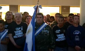 Los ex combatientes fueron homenajeados con un acto en el Salón de las Banderas