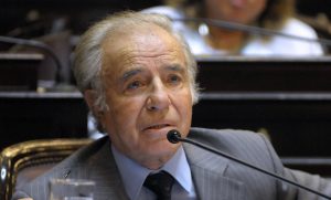 Carlos Menem no podrá ser candidato a senador nacional