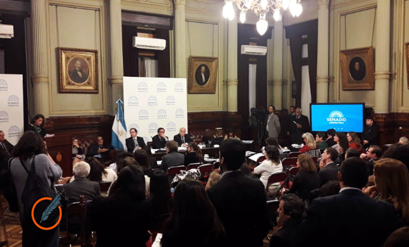 El debate por el aborto arrancó en el Senado con posturas encontradas