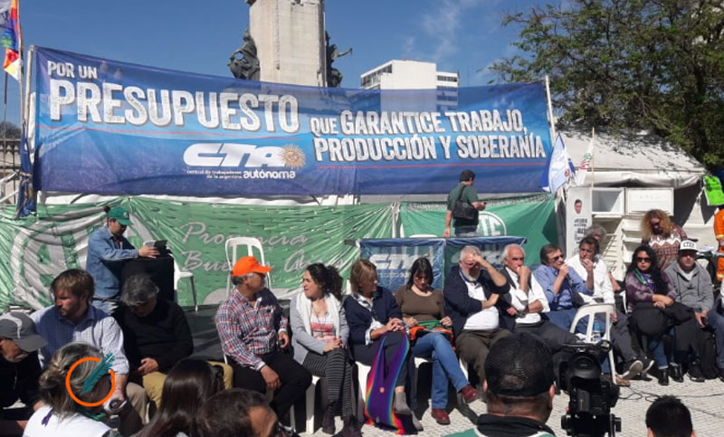 «Cachorro» Godoy exigió frente al Congreso que no voten este Presupuesto criminal