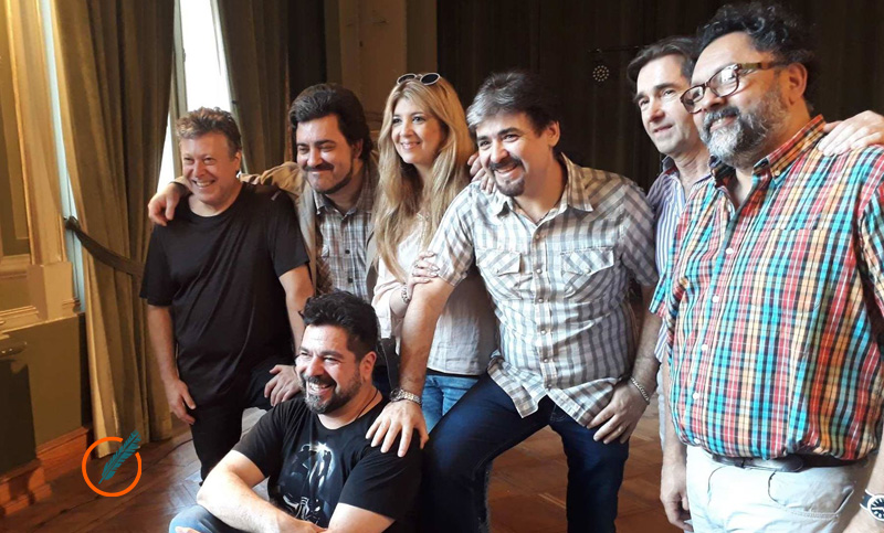 Ensayo general de la ópera I Pagliacci en El Círculo