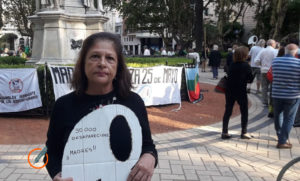 La Ronda de las Madres marchó en contra del protocolo de armas de fuego