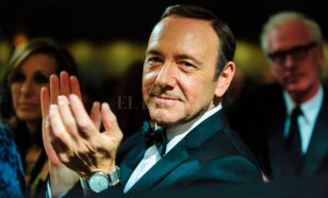 Kevin Spacey se mostró en público por primera vez en dos años