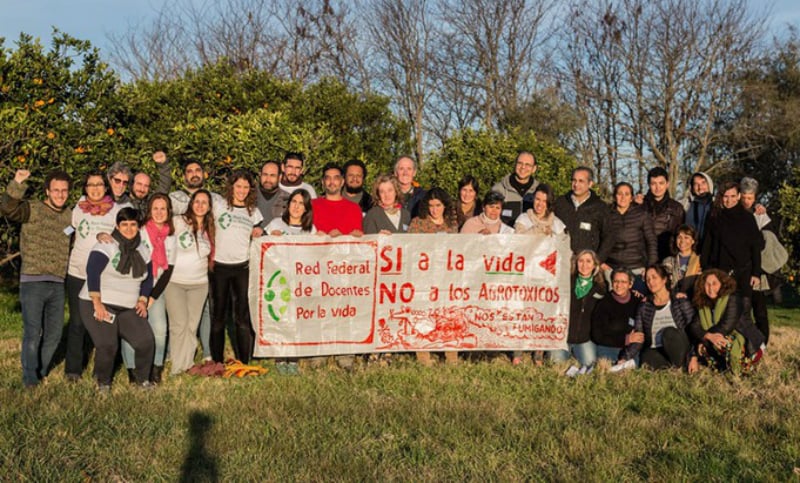 Docentes rurales contra los agrotóxicos: “La nuestra no es una tarea fácil, exige entereza y sabiduría”