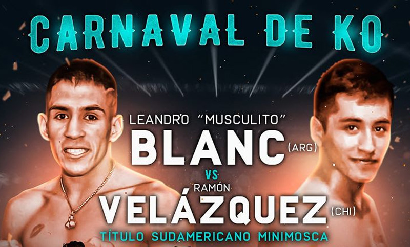Blanc y Velázquez, pelean por el título sudamericano minimosca en Concordia