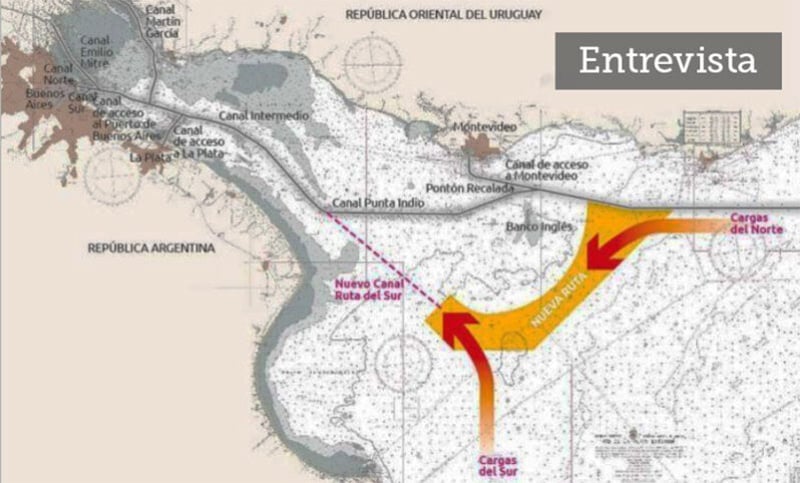 Sin el canal Magdalena «nunca habrá soberanía logística de Argentina»