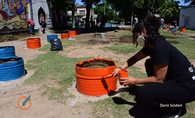 Recuperación del espacio público lindero al Club 20 Amigos