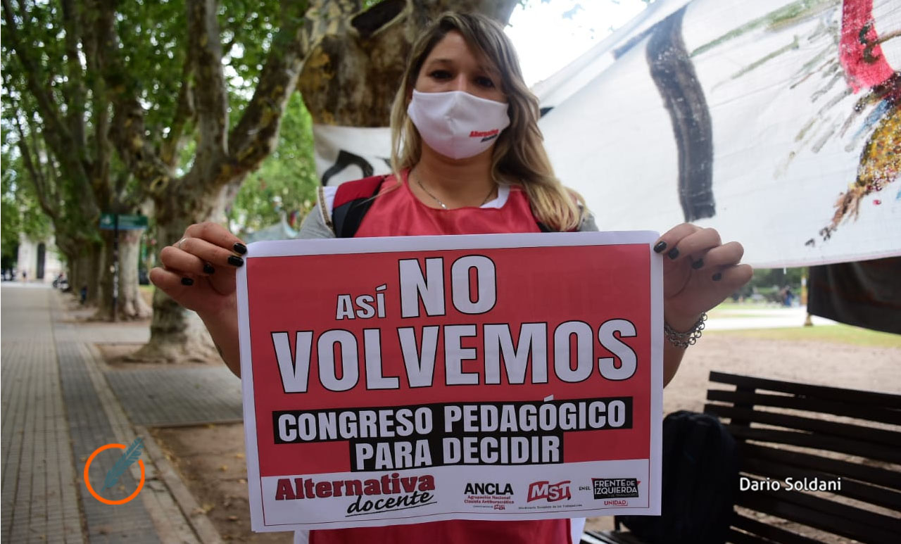 Amsafe sobre la vuelta a clases: “Tenemos razones sanitarias para no regresar a las aulas”