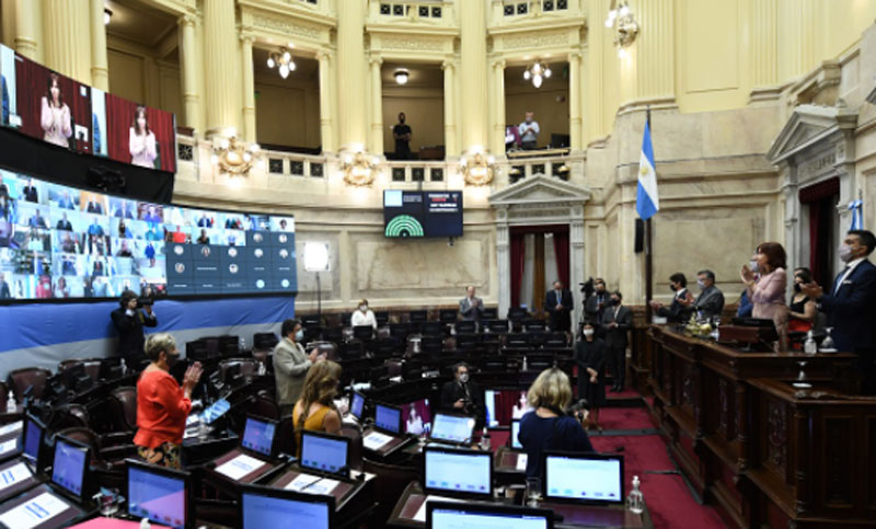 El Senado abrió su primera sesión del año con el debate de la ley de Defensa de la Competencia