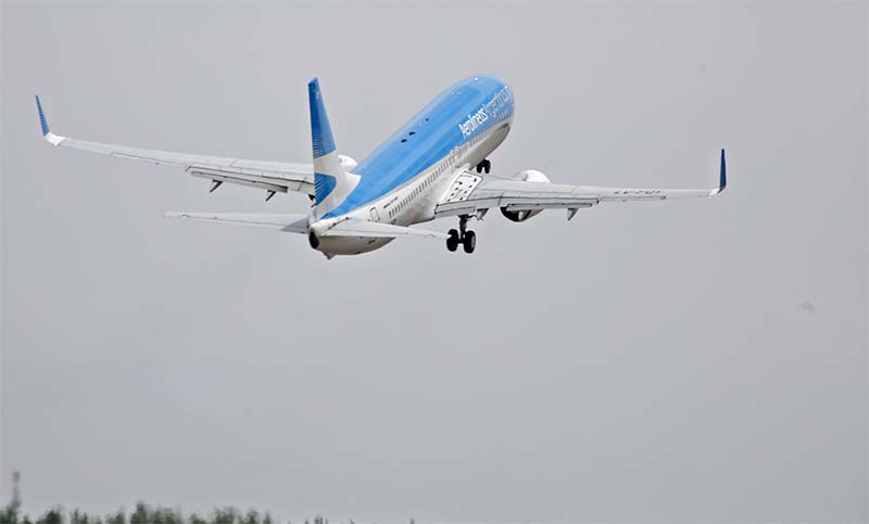 Nuevo vuelo de Aerolíneas Argentinas parte a Beijing a por vacunas