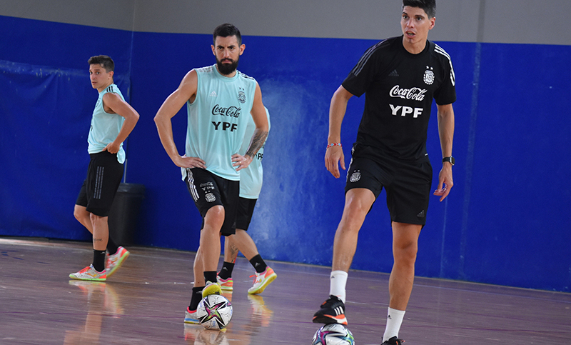 El seleccionado argentino de futsal se prepara para la Copa América