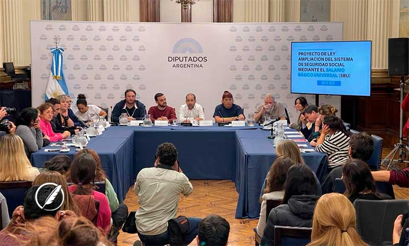 Diputados del FdT presentan proyecto de creación del Salario Básico Univeral