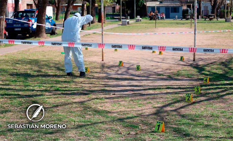 Balacera a plena luz del día deja herido a un nene de 8 años en la zona sur de la ciudad