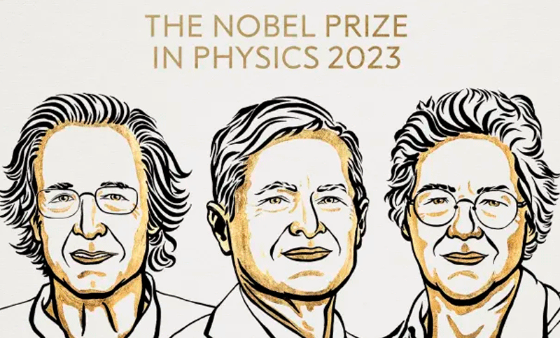 El Premio Nobel de Física fue para tres científicos que lograron mejorar el estudio de electrones