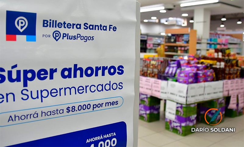 Por la crisis económica, aumentan las compras de alimentos con tarjeta de crédito en los supermercados rosarinos