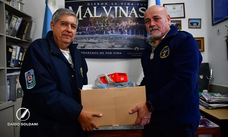 Ex combatientes de Malvinas piden donaciones para asistir a gente en situación de calle