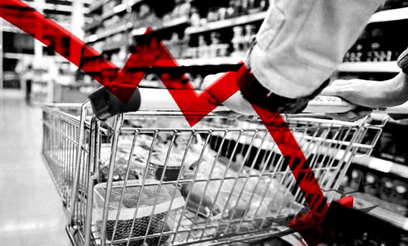 Desde la Provincia también advierten una fuerte caída de las ventas en supermercados y negocios de cercanía