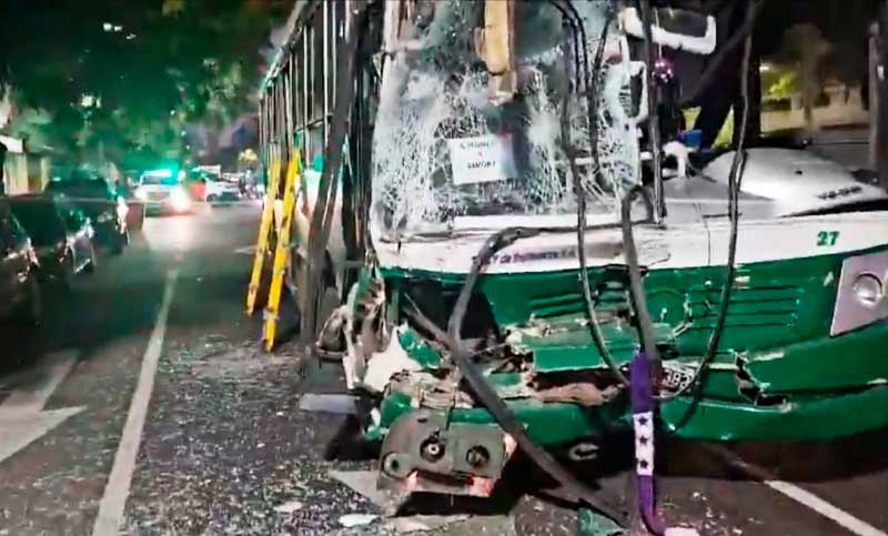 Al menos 17 heridos tras chocar dos colectivos en el barrio porteño de Chacarita