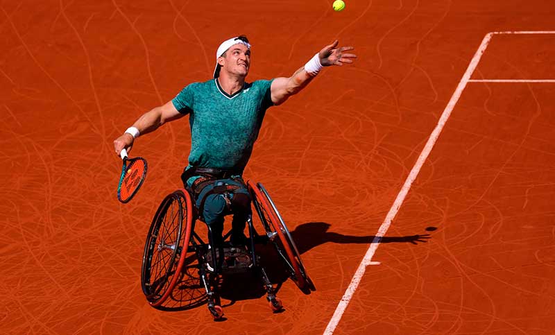 Gustavo Fernández se clasificó finalista en Roland Garros