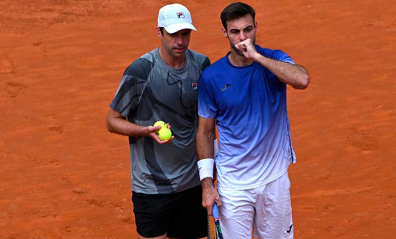 Horacio Zeballos no pudo alcanzar la final de dobles en Roland Garros