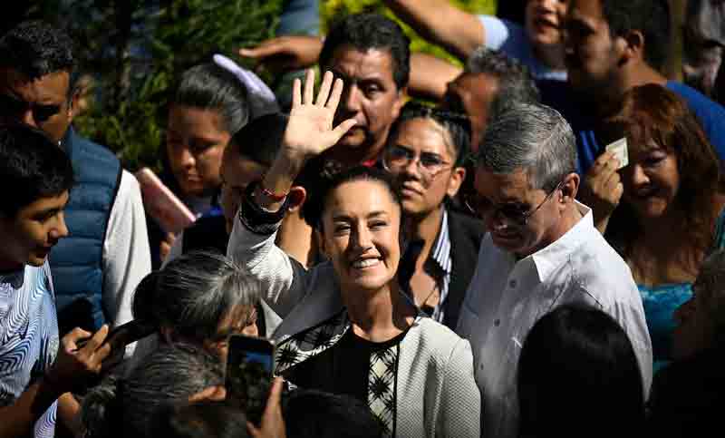 Por abrumadora mayoría, Sheinbaum fue elegida como la primera mujer presidenta de México