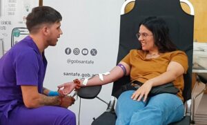 Se realizan colectas en Santa Fe y Rosario por el Día Internacional del Donante de Sangre