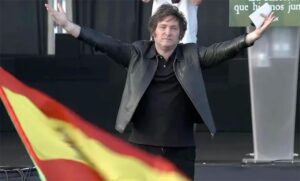 Sigue la gira internacional: Javier Milei llegó a España