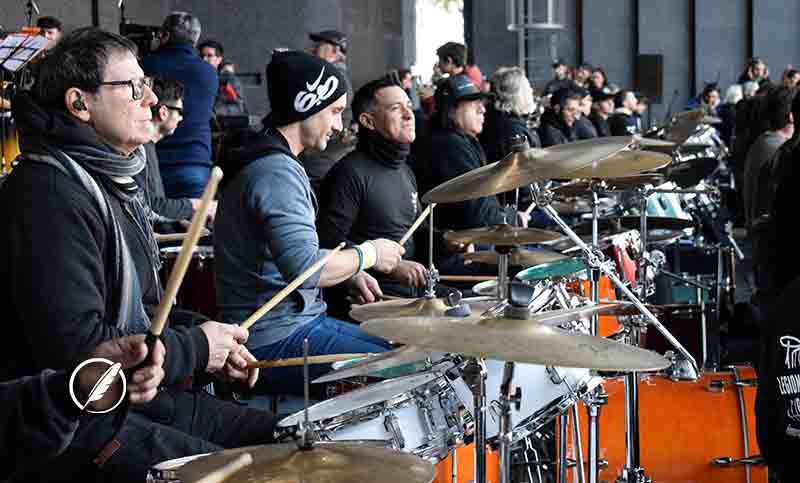 Se llevó a cabo la quinta edición de la Legión de Bateristas en Rosario