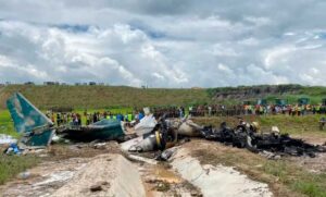 Se estrelló un avión en Katmandú: hay al menos 18 personas muertas