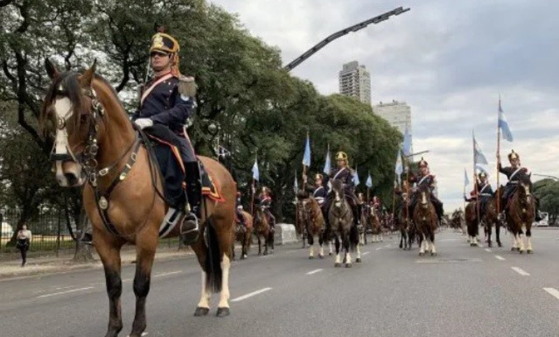 Este 9 de Julio se celebra con  desfile militar en Buenos Aires