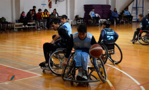 El básquet adaptado llegó a Rosario: equipos de todo el país disputaron la segunda fecha de la liga