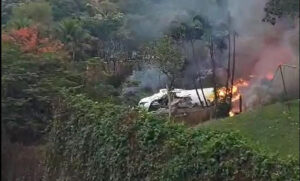 Un avión con 58 pasajeros se estrelló en Brasil y aseguran que no hay sobrevivientes