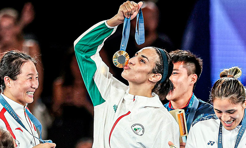 Imane Khelif se quedó con la medalla de oro en el boxeo olímpico