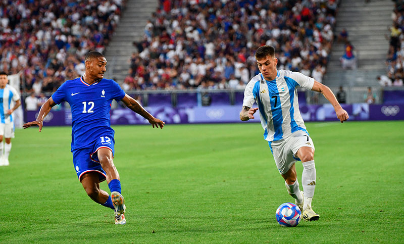 Argentina empujó hasta el final pero no le alcanzó, perdió 1 a 0 con Francia y se despidió de los Juegos Olímpicos