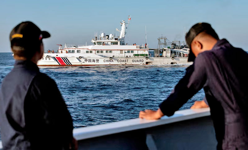 El Gobierno chino condena a Estados Unidos y a Japón por inmiscuirse en el Mar Meridional de China