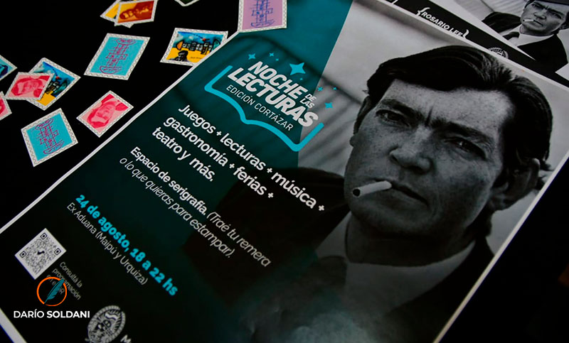 La primera edición de la “Noche de las Lecturas” homenajeará al gran escritor Julio Cortázar