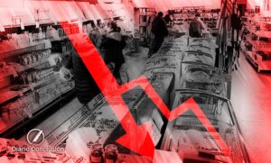 Golpeados por la recesión: ventas en supermercados rosarinos cayeron un 13% en el último año