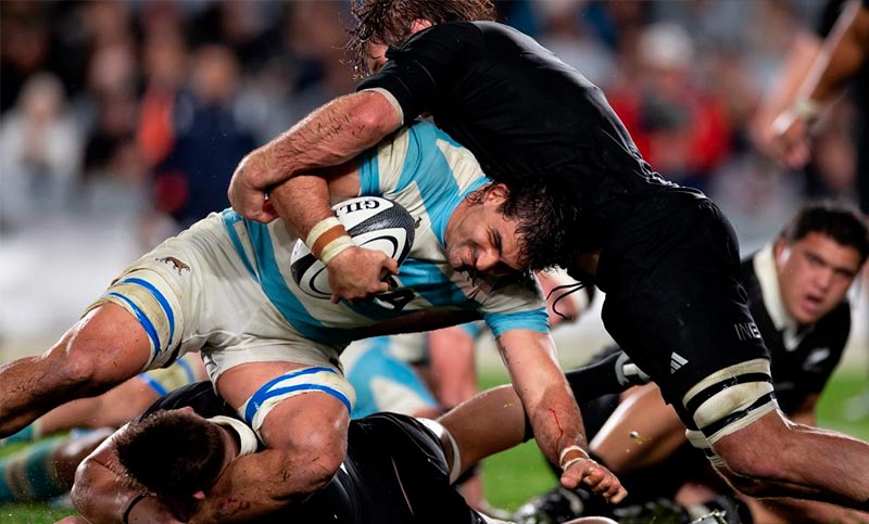 Duro revés para los Pumas: perdieron con los All Blacks en el Rugby Championship