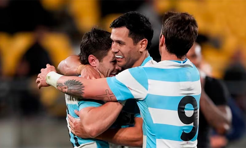 Rugby Championship: los pumas vencieron a Nueva Zelanda por 38 a 30