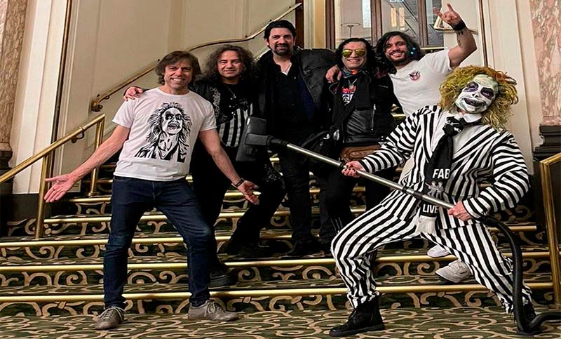 Beatlejuice festeja con un show en El Cairo luego de su exitosa visita a Inglaterra