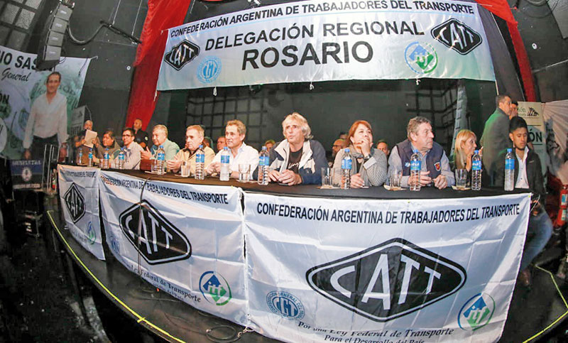 Trabajadores del transporte de Rosario se suman al paro general de los gremios del sector para el 17 de octubre