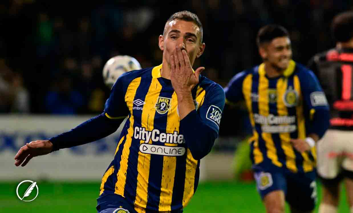 Rosario Central: Marco Ruben se prepara para volver