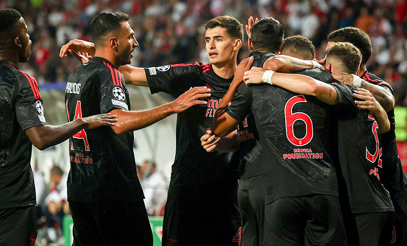 El Benfica de Di María debutó con un triunfo en la Champions