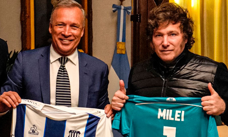 Milei se reunió con Fassi con la misión de salvar el fútbol argentino