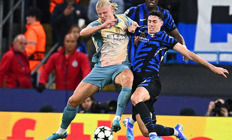 Inter y Manchester City, no se sacaron ventajas en la Champions